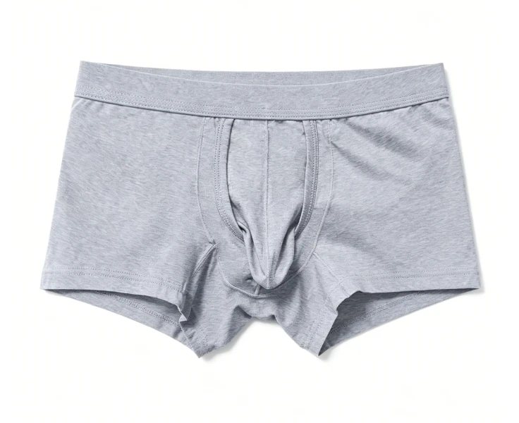 Men Cotton Boxer Briefs, Solid Color Separation Pouch Breathable Plus Size Underwear Youth Fashion Comfortable Boxy Underpants
Men Cotton Boxer Briefs, Solid Color Separation Pouch Breathable Plus Size Underwear Youth Fashion Comfortable Boxy Underpants