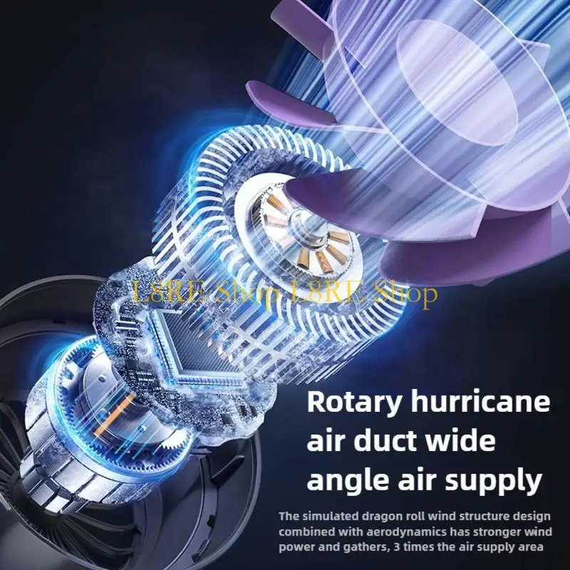 L8RE Adjustable Clip On Rechargeable Fan With Digital Display Cooling Blower 180 Degree Rotation For Home Office Travel
L8RE Adjustable Clip On Rechargeable Fan With Digital Display Cooling Blower 180 Degree Rotation For Home Office Travel