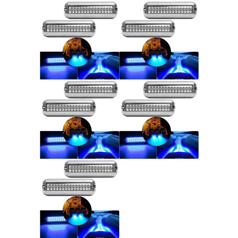 B84B-10Pcs 42LED Boat Drain Light Boat Transom Light Blue Underwater Pontoon Marine Light
B84B-10Pcs 42LED Boat Drain Light Boat Transom Light Blue Underwater Pontoon Marine Light