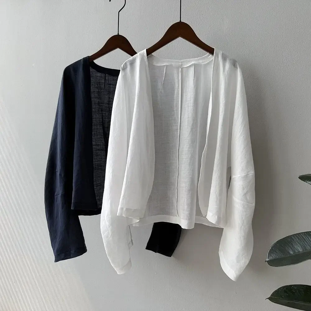 V-neck Long Sleeved Woman 2025 Shirts & Blouses Lightweight Comfortable Loose Blusas Mujer Japan Style Ropa Clothing Camisas
V-neck Long Sleeved Woman 2025 Shirts & Blouses Lightweight Comfortable Loose Blusas Mujer Japan Style Ropa Clothing Camisas