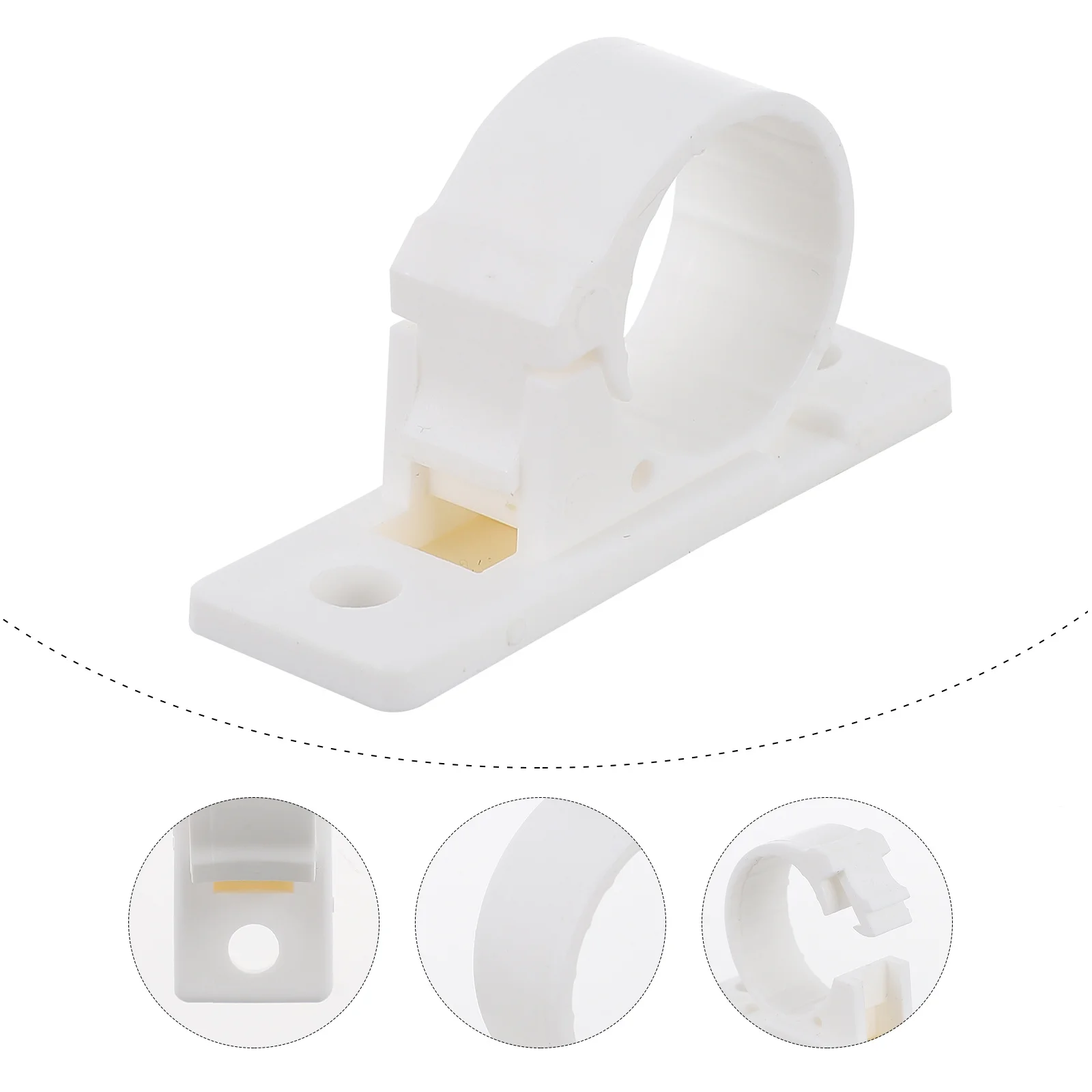 20pcs Cable Clips Self-Adhesive Plastic Cord Organizer For Desktop Home Wire Management Clamps Cord Management Clips Household
20pcs Cable Clips Self-Adhesive Plastic Cord Organizer For Desktop Home Wire Management Clamps Cord Management Clips Household