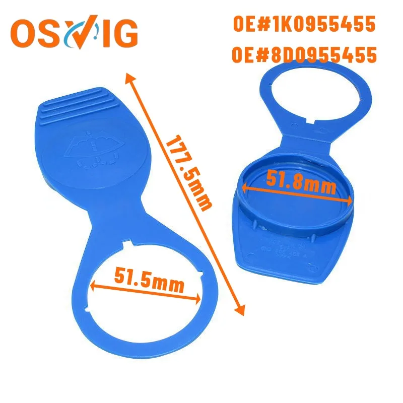 1PCS OE#1K0955455 8D0955455 Car windshield washer fluid reservoir cap. Suitable for Audi, Skoda, and Volkswagen Golf.
1PCS OE#1K0955455 8D0955455 Car windshield washer fluid reservoir cap. Suitable for Audi, Skoda, and Volkswagen Golf.