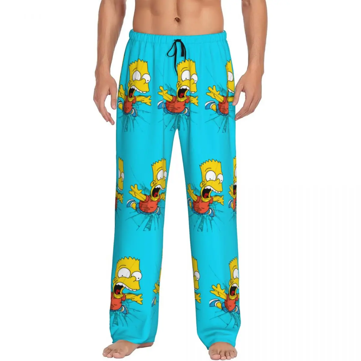 Пижамные штаны Simpsons с принтом на заказ, мужская одежда для сна, низ с карманами
Пижамные штаны Simpsons с принтом на заказ, мужская одежда для сна, низ с карманами
