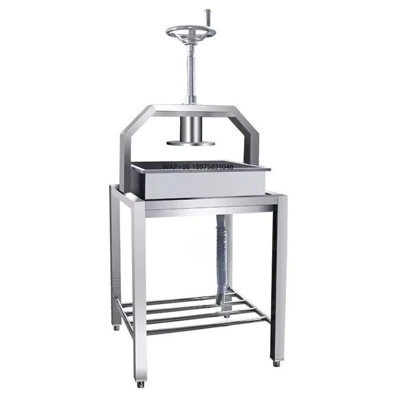 Factory Commercial Manual Pneumatic Tofu Press Machine Stainless Bean Curd Making Equipment Wholesale Tofu Presser
Factory Commercial Manual Pneumatic Tofu Press Machine Stainless Bean Curd Making Equipment Wholesale Tofu Presser