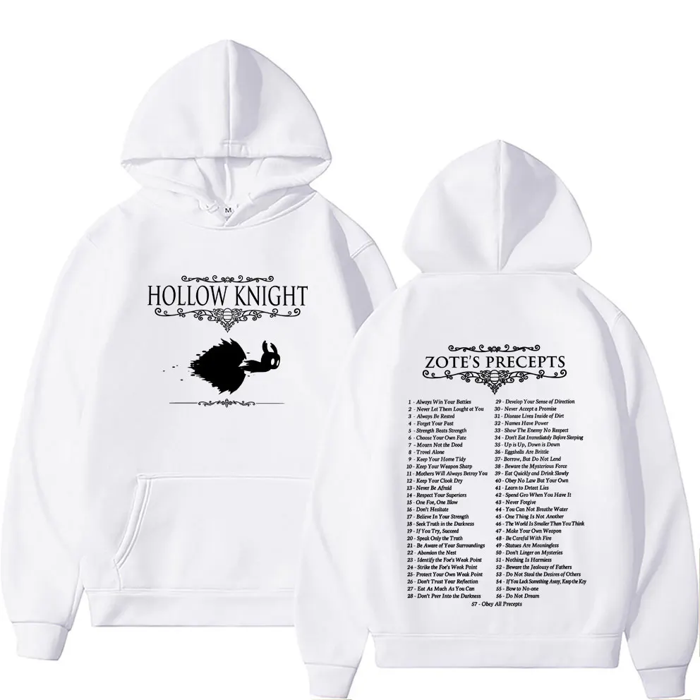 Game Hollow Knight Double Sided Print Hoodie Men Women Fashion Casual Pullover Hoodies Male Vintage Oversized Hoodies Streetwear 
Game Hollow Knight Double Sided Print Hoodie Men Women Fashion Casual Pullover Hoodies Male Vintage Oversized Hoodies Streetwear