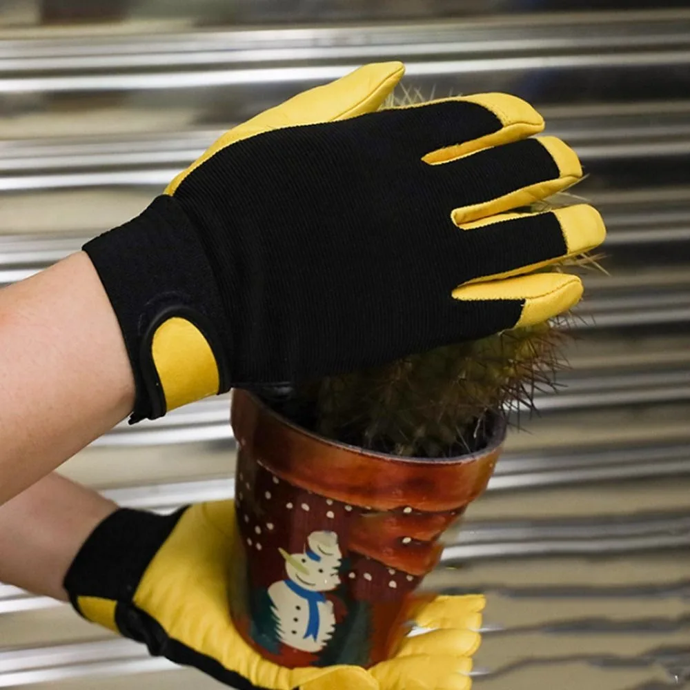Practical Thickened Labor Insurance Gloves Flex Grip Comfortable Leather Work Gloves Wear-Resistant Protective Gloves Riding
Practical Thickened Labor Insurance Gloves Flex Grip Comfortable Leather Work Gloves Wear-Resistant Protective Gloves Riding