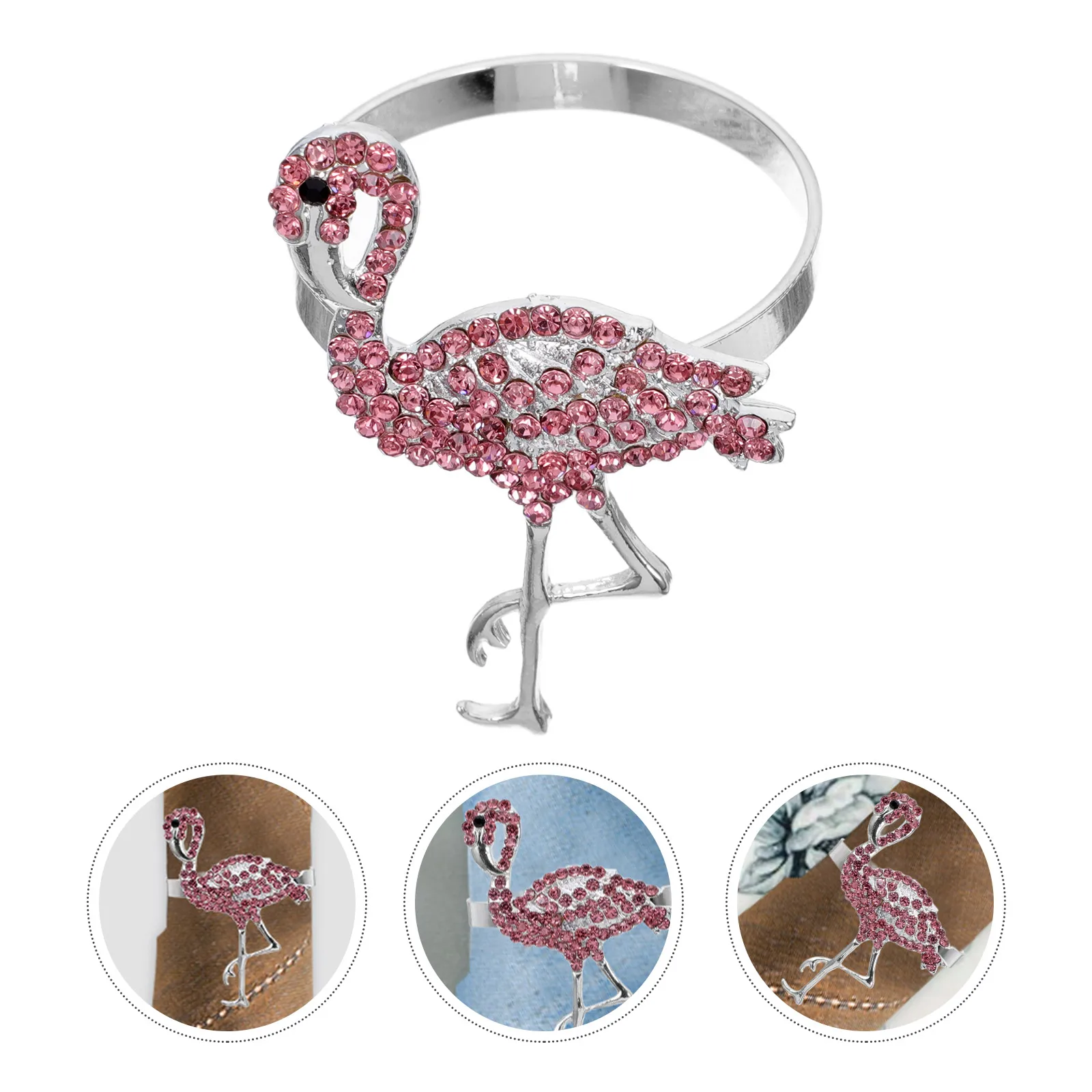4 Pcs Napkin Ring Beach Party Decorations Tropical Dinner Table Metal Buckle Flamingo Ornaments Classy Rings Delicate
4 Pcs Napkin Ring Beach Party Decorations Tropical Dinner Table Metal Buckle Flamingo Ornaments Classy Rings Delicate
