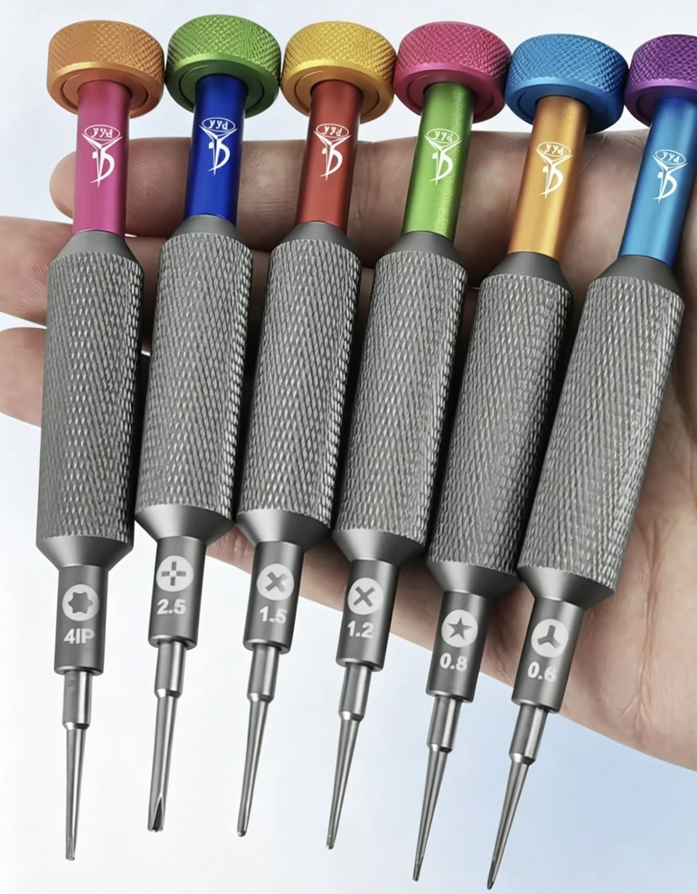 Universal Extra-Hard Screwdriver for Mobile Phone Repair, with Magnetic End Cap. Disassembly Tool Set.
Universal Extra-Hard Screwdriver for Mobile Phone Repair, with Magnetic End Cap. Disassembly Tool Set.