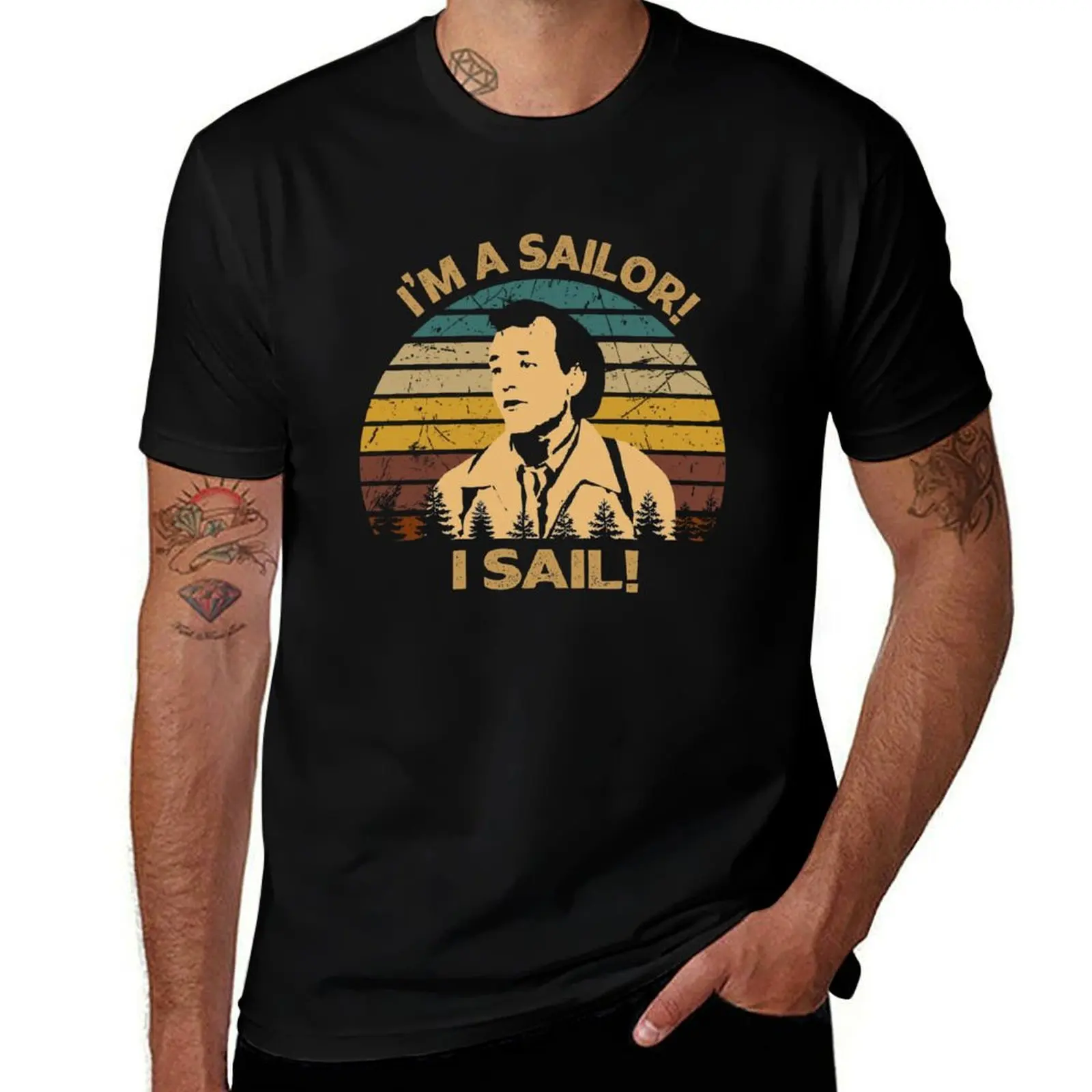 Retro What About Bob Films - I'm A Sailor! I Sail! T-Shirt shirts graphic vintage clothes graphics plus size men clothing
Retro What About Bob Films - I'm A Sailor! I Sail! T-Shirt shirts graphic vintage clothes graphics plus size men clothing