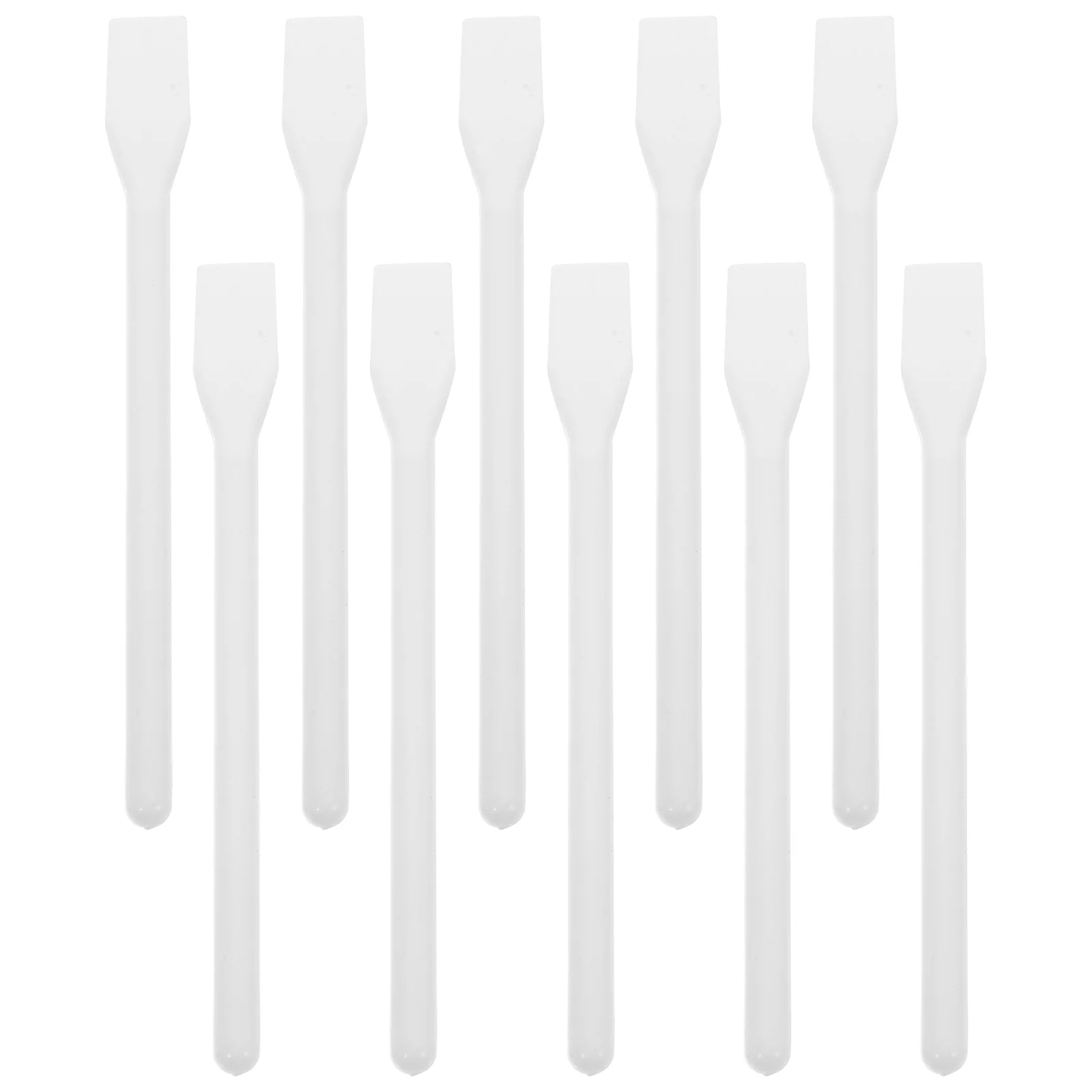 10 Pcs Plastic Palette Stick Face Spatula Facial Tools Glue Brush Mini Mask Applicator Spreader
10 Pcs Plastic Palette Stick Face Spatula Facial Tools Glue Brush Mini Mask Applicator Spreader
