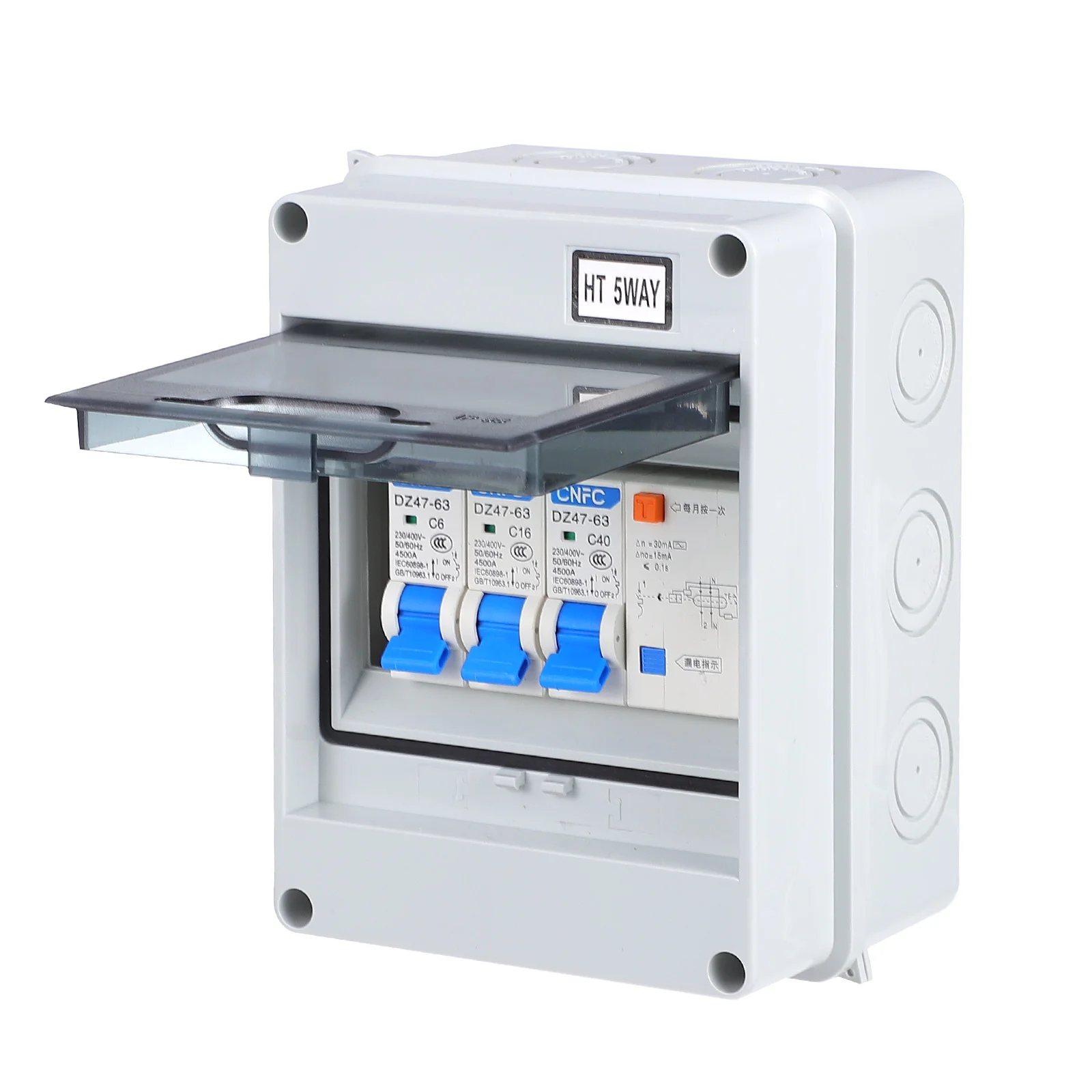 Leakage Protector IP54 Miniature Circuit Breaker Waterproof Way Vacuum Five Abs
Leakage Protector IP54 Miniature Circuit Breaker Waterproof Way Vacuum Five Abs