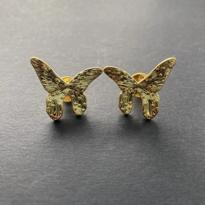 Os Fashion Jewelry Vintage Texture Butterfly Wing Retro Pattern Stud Earrings for Women, Birthday Gifts
Os Fashion Jewelry Vintage Texture Butterfly Wing Retro Pattern Stud Earrings for Women, Birthday Gifts