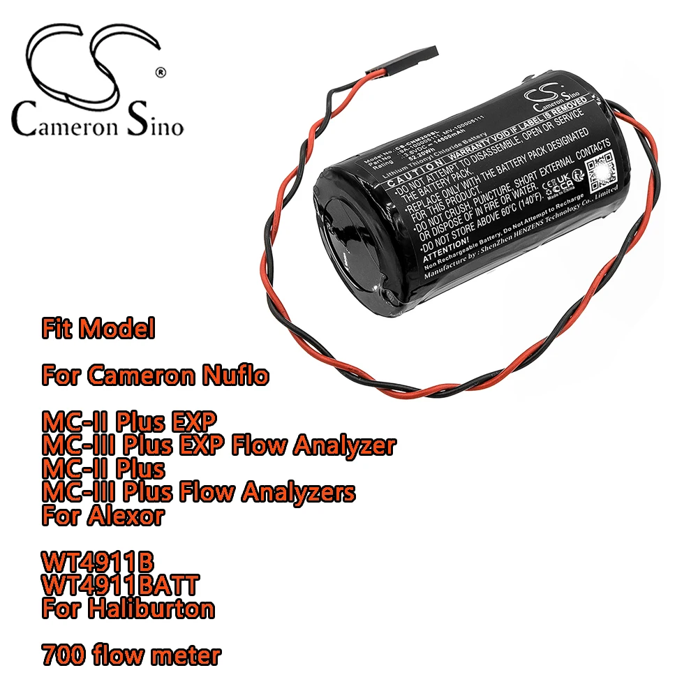 Аккумулятор ПЛК емкостью 14500 мАч для анализаторов расхода Cameron Nuflo MC-II Plus EXP MC-III Plus EXP MC-II Plus MC-III Plus
Аккумулятор ПЛК емкостью 14500 мАч для анализаторов расхода Cameron Nuflo MC-II Plus EXP MC-III Plus EXP MC-II Plus MC-III Plus