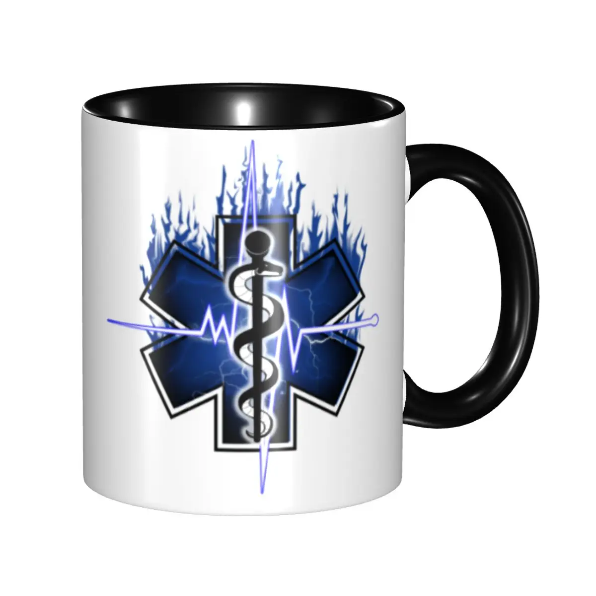 Customized Emt Star Of Life Logo Coffee Mugs DIY Paramedic Health Care Ceramic Milk Tea Mug Cup
Customized Emt Star Of Life Logo Coffee Mugs DIY Paramedic Health Care Ceramic Milk Tea Mug Cup