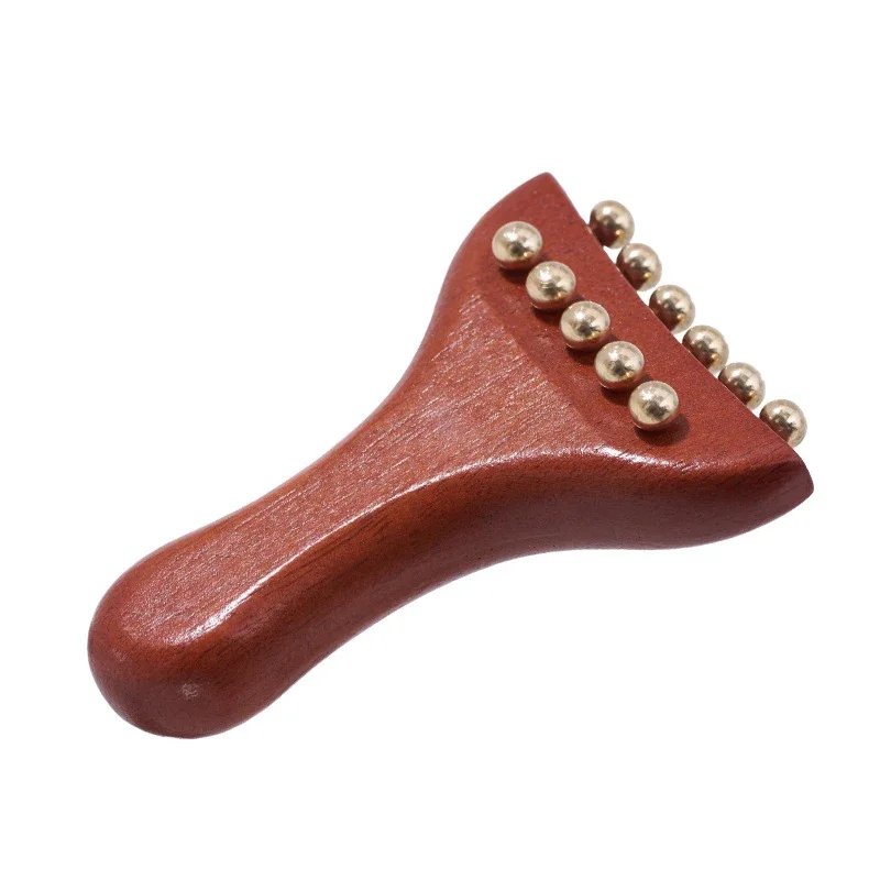 【YY】1Pc Beauty Massage Gua Sha Board Wood Brass Bead Facial Lifting Tool Lymphatic Drainage Massager Trigger Point Relaxation
【YY】1Pc Beauty Massage Gua Sha Board Wood Brass Bead Facial Lifting Tool Lymphatic Drainage Massager Trigger Point Relaxation