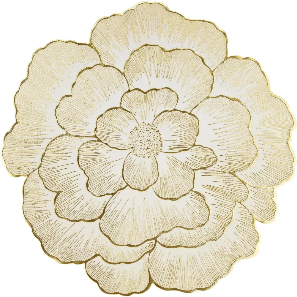 floral round placemats set of 6 gold vinyl table mats heat resistant non slip place mats for dinning table setting christmas wed
floral round placemats set of 6 gold vinyl table mats heat resistant non slip place mats for dinning table setting christmas wed