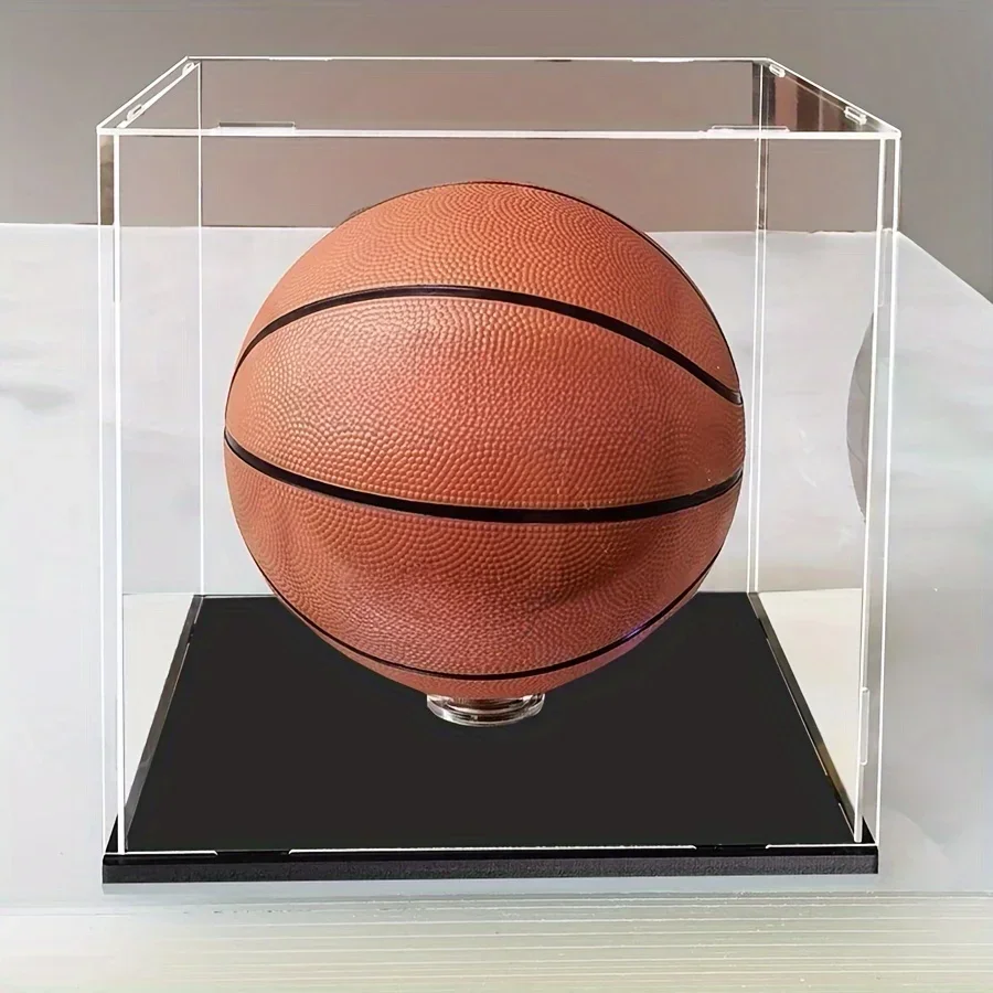 Акриловая витрина, фиксированная нижней пластиной, подходит для демонстрации баскетбола, футбола и регби, пыленепроницаемая, делает ее выглядеть.
Акриловая витрина, фиксированная нижней пластиной, подходит для демонстрации баскетбола, футбола и регби, пыленепроницаемая, делает ее выглядеть.