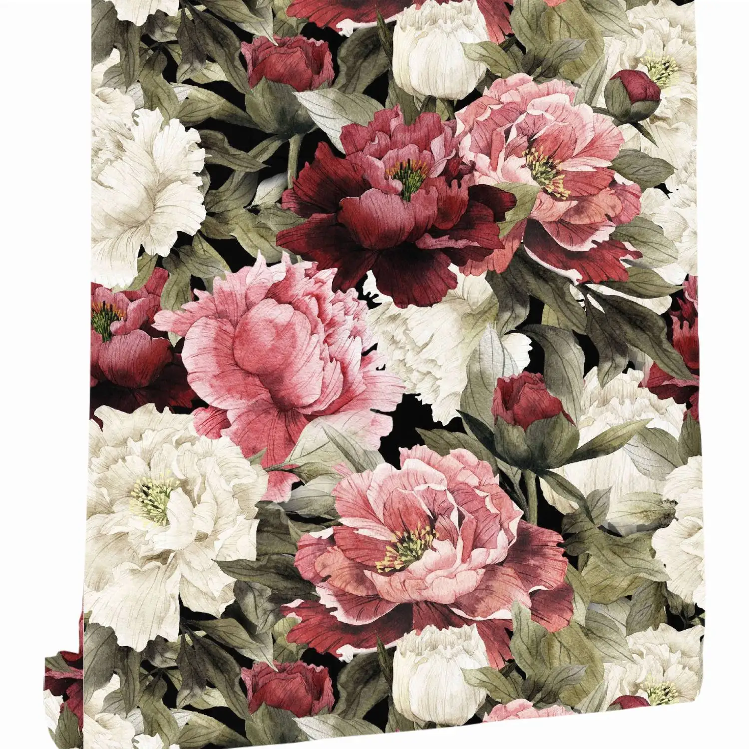 Retro Floral Peel and Stick Wallpaper Vinyl Removable Watercolor Self Adhesive Contact Paper for Shelf Countertop Bedroom DIY
Retro Floral Peel and Stick Wallpaper Vinyl Removable Watercolor Self Adhesive Contact Paper for Shelf Countertop Bedroom DIY