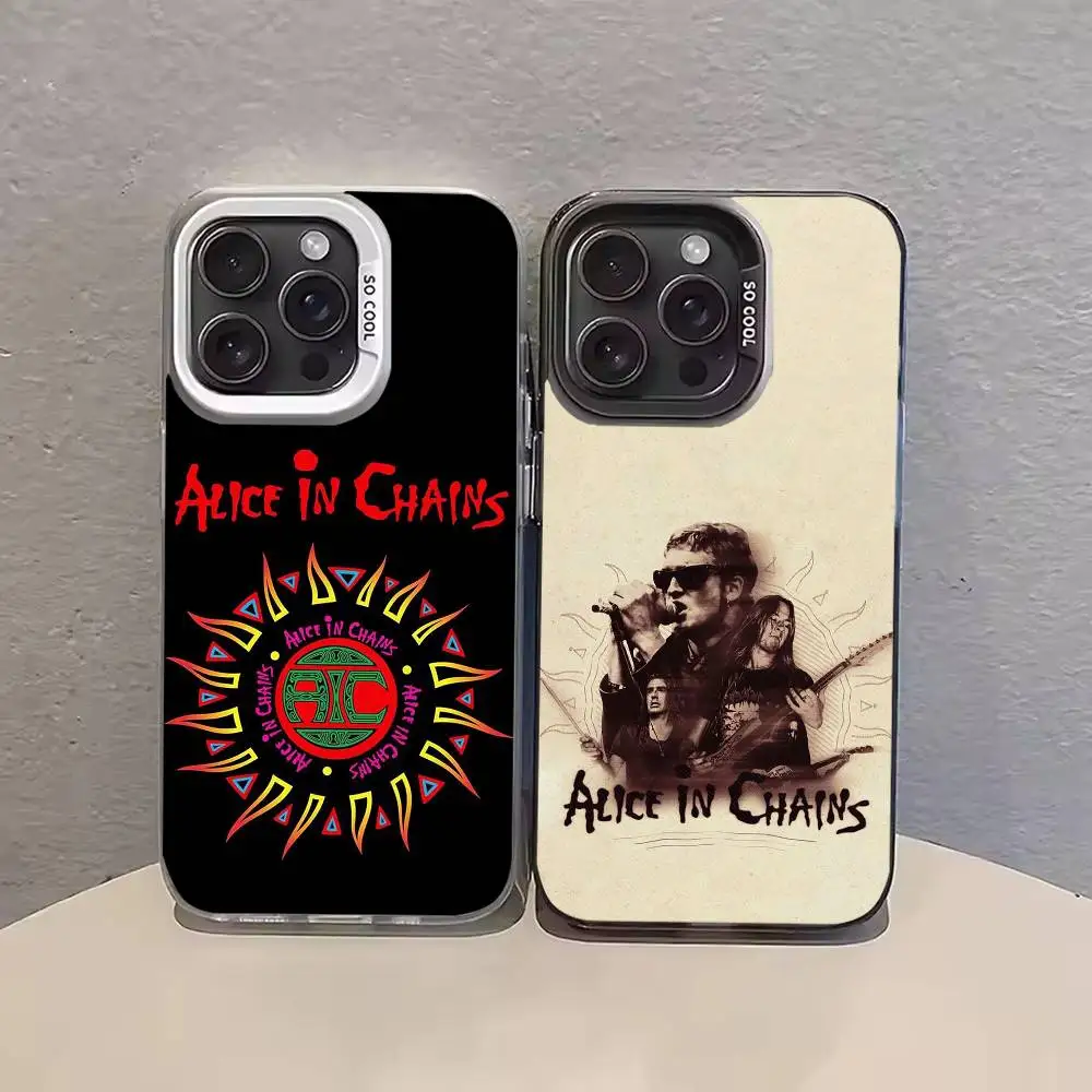 Band A-Alice I-In C-Chains Phone Case For iPhone 17 16 15 14 13 12 11 Pro Max Plus Silver candy Matte Cover
Band A-Alice I-In C-Chains Phone Case For iPhone 17 16 15 14 13 12 11 Pro Max Plus Silver candy Matte Cover