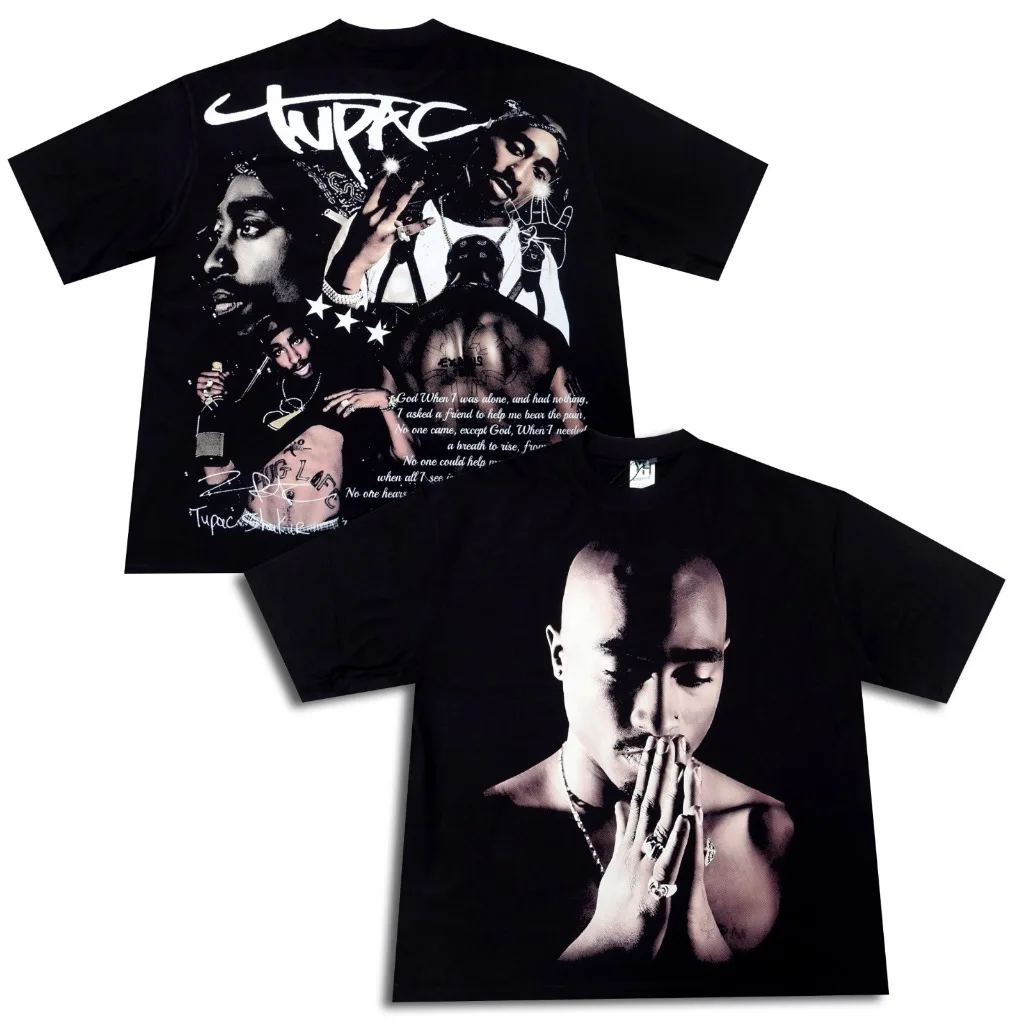 TUPAC SHAKUR Music Band Rapper Legend KAOS Негабаритная футболка Комбинация новых модных мужских и женских топов из чистого хлопка в стиле ретро
TUPAC SHAKUR Music Band Rapper Legend KAOS Негабаритная футболка Комбинация новых модных мужских и женских топов из чистого хлопка в стиле ретро