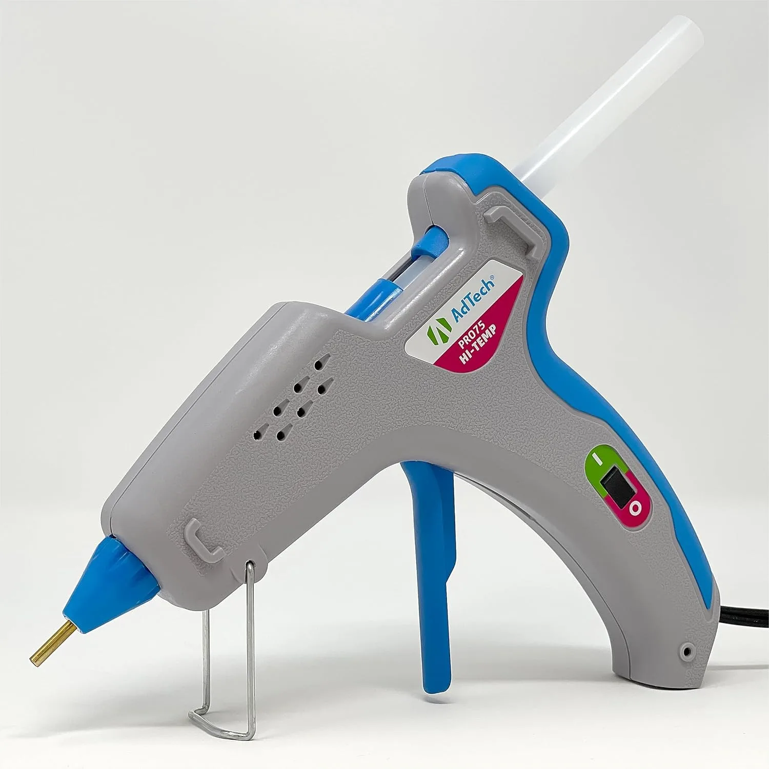 75W Full Size Hot Glue Gun Kit With 3 Nozzles And Stringless Glue Sticks For Crafts And DIY Projects
75W Full Size Hot Glue Gun Kit With 3 Nozzles And Stringless Glue Sticks For Crafts And DIY Projects
