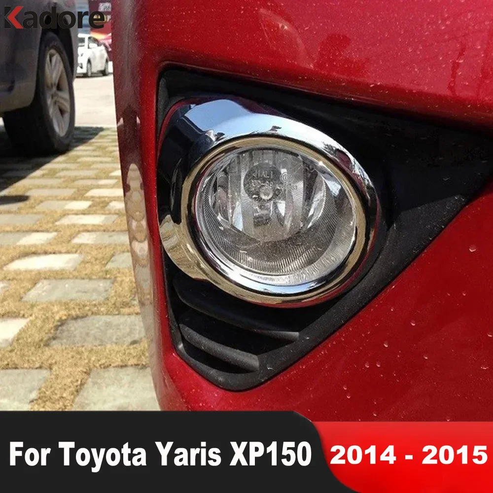 For Toyota Yaris XP150 Hatchback 2014 2015 ABS Chrome Car Accessories Front Fog Light Lamp Cover Trim Head Foglight Bezel Trims
For Toyota Yaris XP150 Hatchback 2014 2015 ABS Chrome Car Accessories Front Fog Light Lamp Cover Trim Head Foglight Bezel Trims