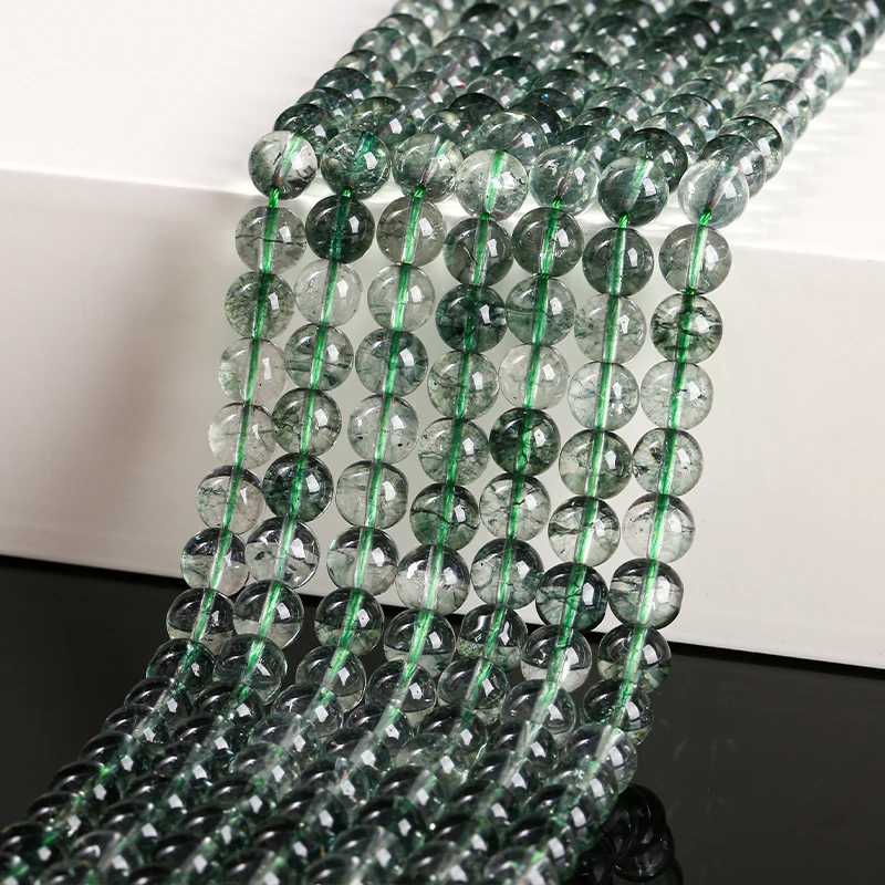 High Quality Green Ghost K9 Crystal Bead Round Loose Spacer 6 8 10mm for Jewelry Making Diy Necklace Bracelet Accessory 15" Inch
High Quality Green Ghost K9 Crystal Bead Round Loose Spacer 6 8 10mm for Jewelry Making Diy Necklace Bracelet Accessory 15" Inch