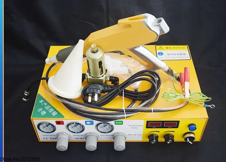 Spraying machine 1L small capacity powder bucket electrostatic powder sampling special machine funnel spray gun
Spraying machine 1L small capacity powder bucket electrostatic powder sampling special machine funnel spray gun