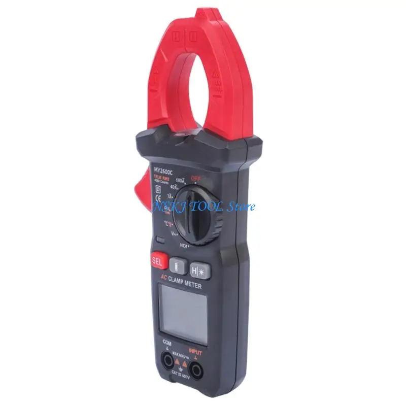 L8RC Clamp Meter Digital 0-600V 600A Current Clamp Multimeter True RMS Pliers Ammete
L8RC Clamp Meter Digital 0-600V 600A Current Clamp Multimeter True RMS Pliers Ammete