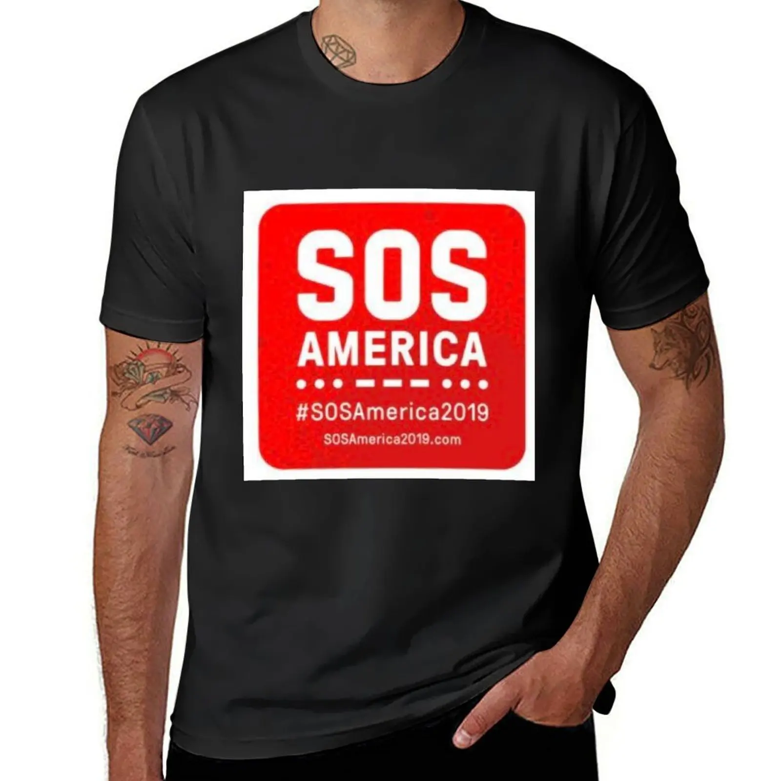 SOSAmerica 2019 Shirt T-Shirt vintage anime shirt designer shirts funny meme t-shirts quick-drying plain t shirts men
SOSAmerica 2019 Shirt T-Shirt vintage anime shirt designer shirts funny meme t-shirts quick-drying plain t shirts men