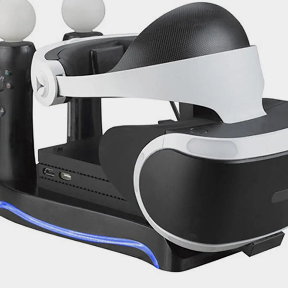 Компактная вертикальная зарядная станция-органайзер для VR-контроллеров и игровых консолей
Компактная вертикальная зарядная станция-органайзер для VR-контроллеров и игровых консолей