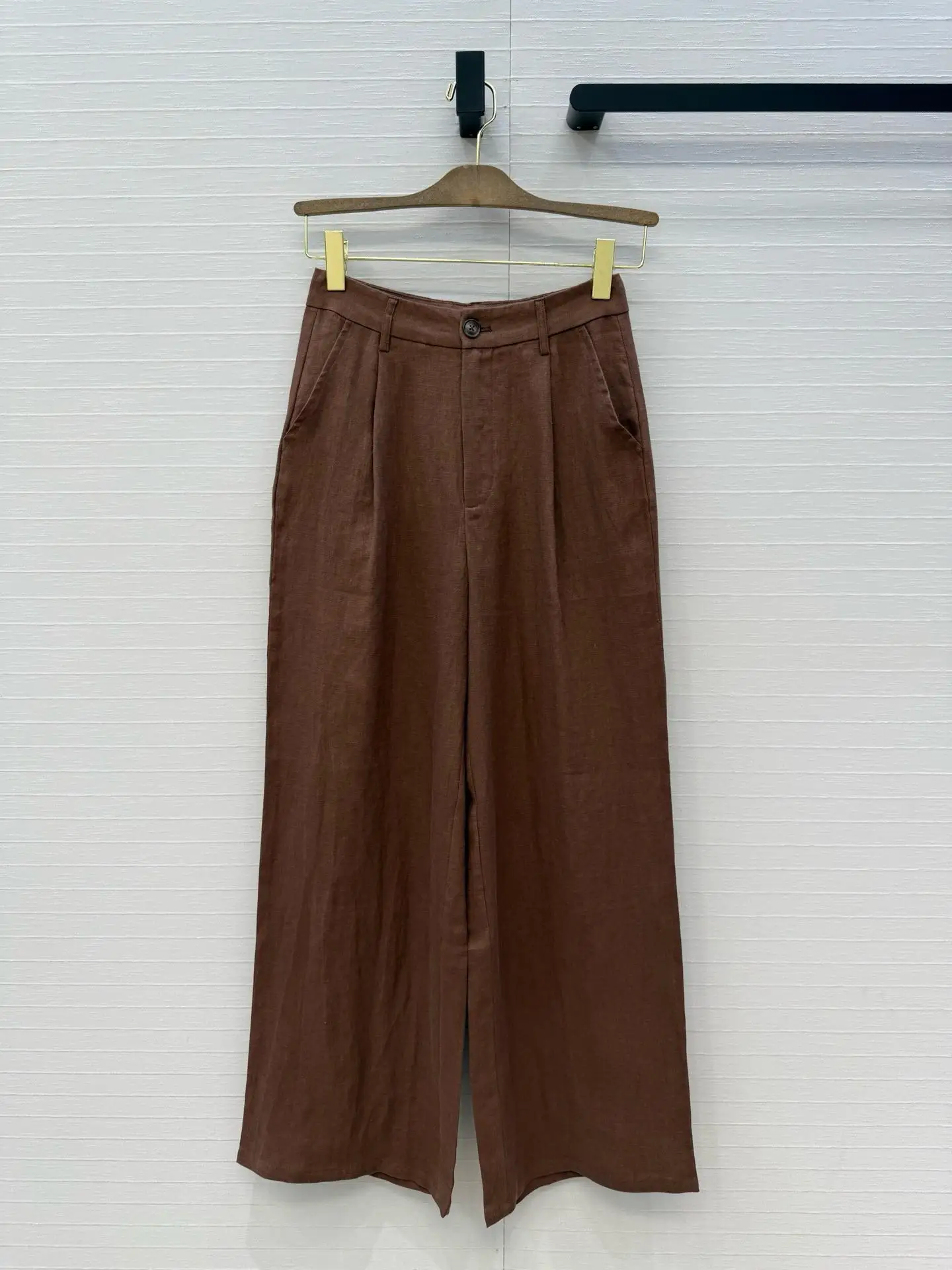 High Waist Pleated Wide Leg Linen Pants for Women Casual Office Business Natural Fabric Work Wear Old Money Aesthetic
High Waist Pleated Wide Leg Linen Pants for Women Casual Office Business Natural Fabric Work Wear Old Money Aesthetic