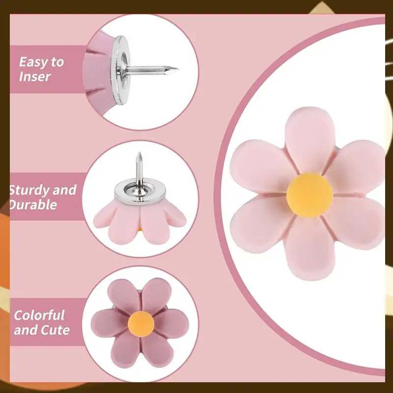 Hot Flower Push Pin Cork Notice Board Thumb Tacks Drawing Pin Chart Pins For Office Notice Bulletin Board
Hot Flower Push Pin Cork Notice Board Thumb Tacks Drawing Pin Chart Pins For Office Notice Bulletin Board