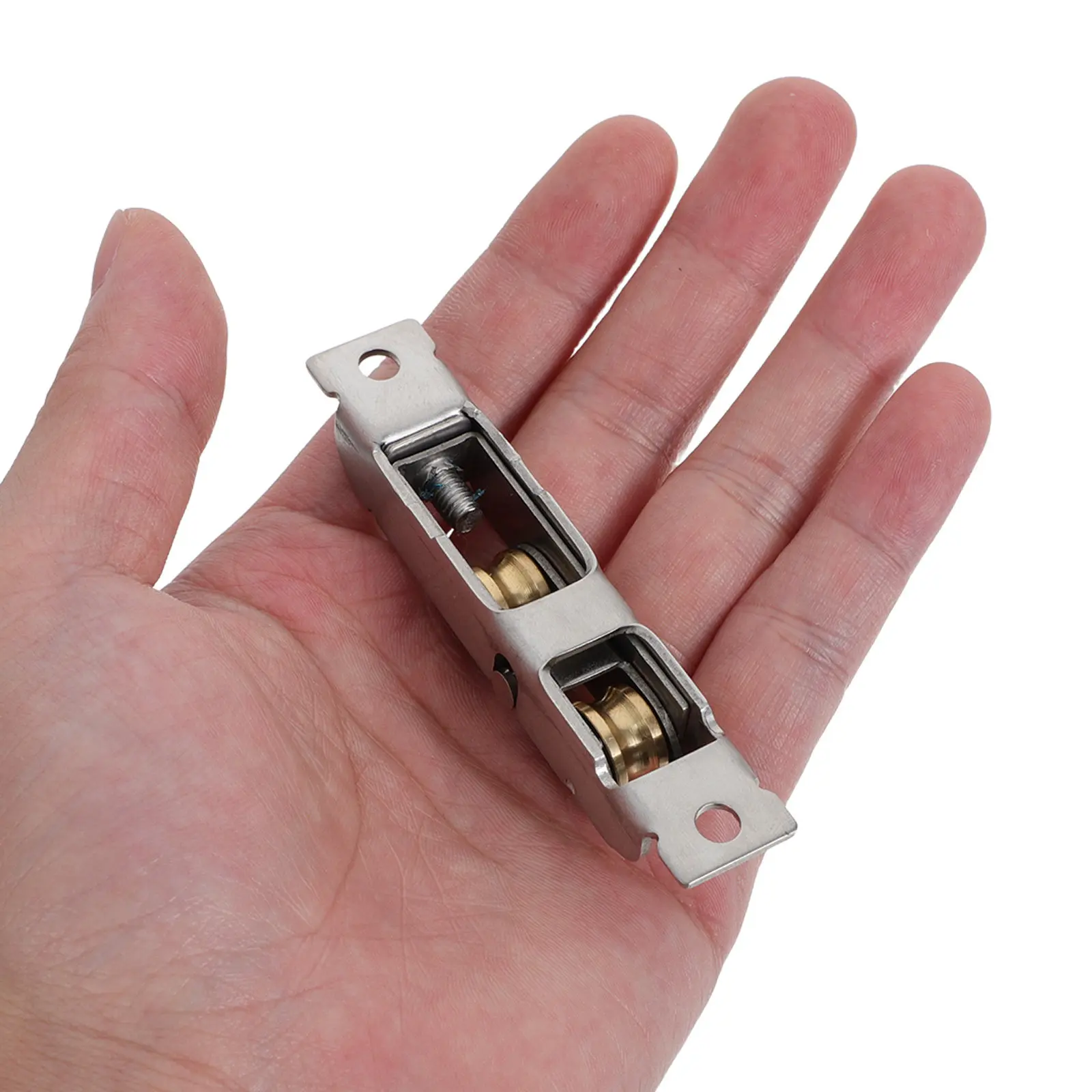 2pcs Sliding Window Roller Push Pull Window Tandem Roller Metal Wheels Sliding Door Pulley Assembly for Push Pull Screen Door
2pcs Sliding Window Roller Push Pull Window Tandem Roller Metal Wheels Sliding Door Pulley Assembly for Push Pull Screen Door