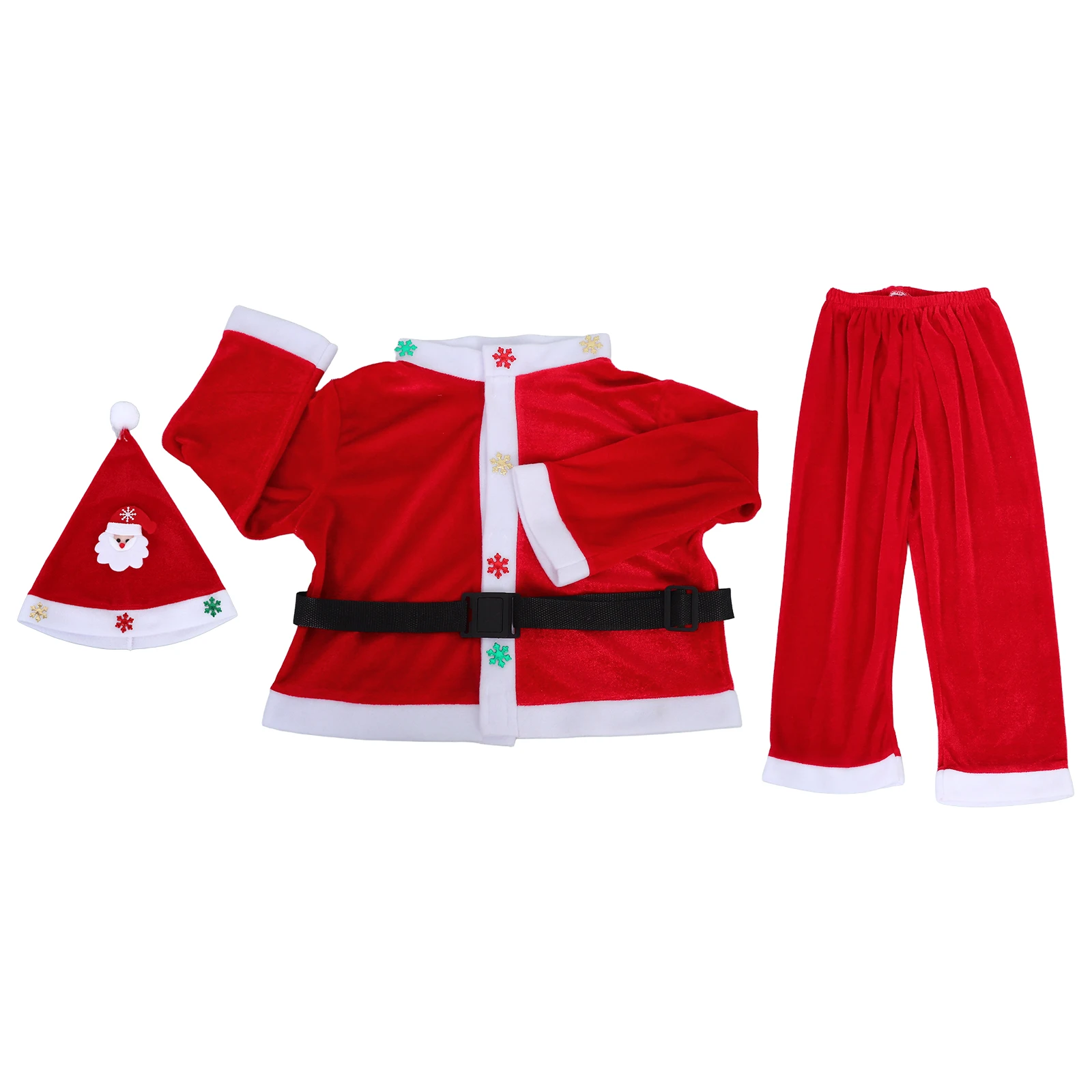 Christmas Costume for Kids High Quality Soft Material Breathable Stage Perform Child Outfit Santa Claus Festive Clothing
Christmas Costume for Kids High Quality Soft Material Breathable Stage Perform Child Outfit Santa Claus Festive Clothing