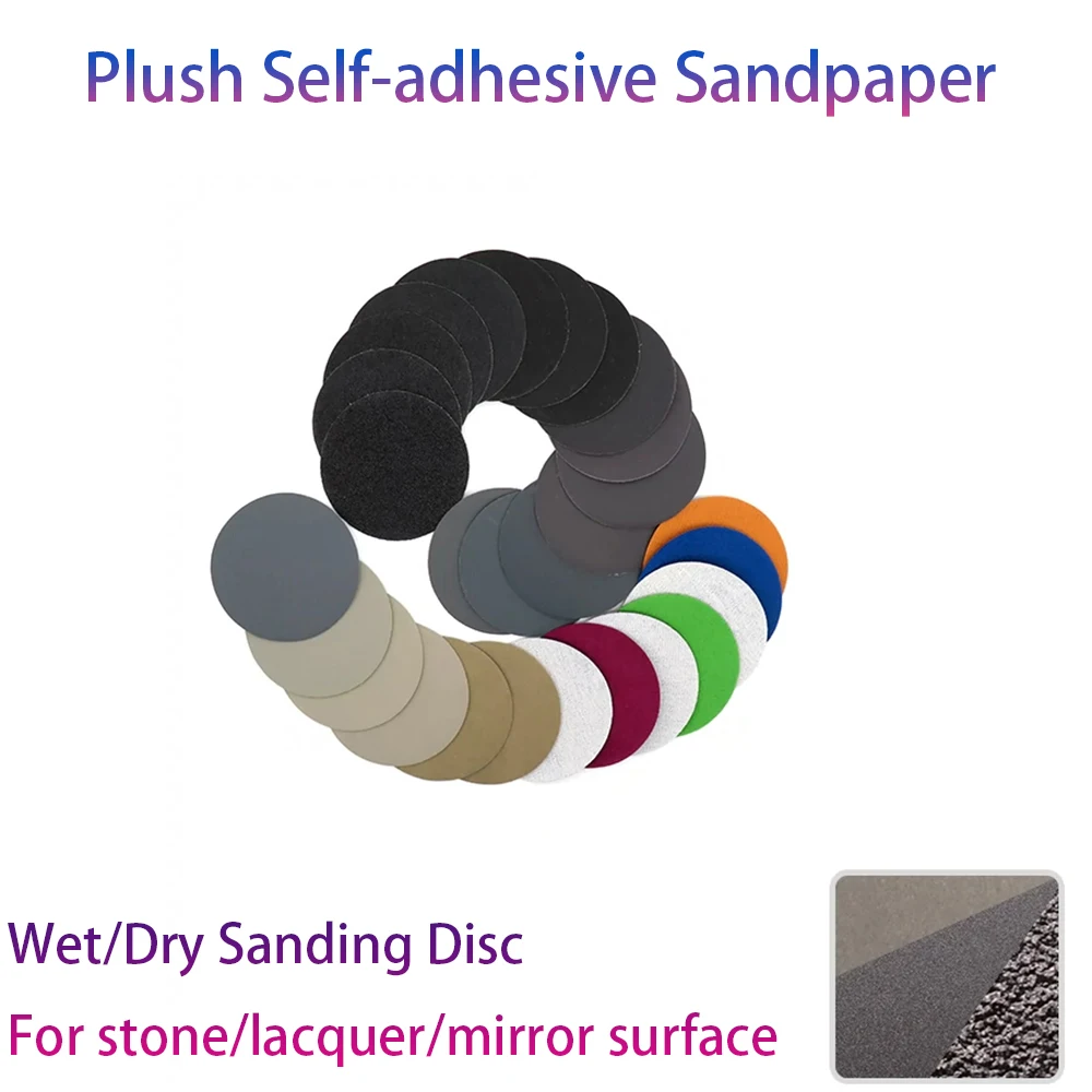 1-100Pcs 3Inch 75mm Sanding Discs Wet/Dry Sandpaper 60Grit-10000Grit Silicon Carbide Sanding Paper Abrasive Polishing Tools
1-100Pcs 3Inch 75mm Sanding Discs Wet/Dry Sandpaper 60Grit-10000Grit Silicon Carbide Sanding Paper Abrasive Polishing Tools