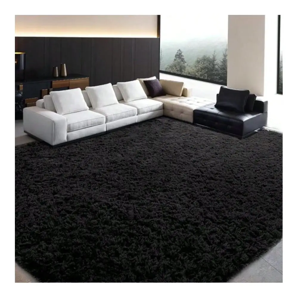 Soft Plush Shaggy Rug For Living Room Bedroom Fluffy Carpet, Extra Large Rectangle Area Mat, NonSlip Rubber Backing With 4 Self
Soft Plush Shaggy Rug For Living Room Bedroom Fluffy Carpet, Extra Large Rectangle Area Mat, NonSlip Rubber Backing With 4 Self
