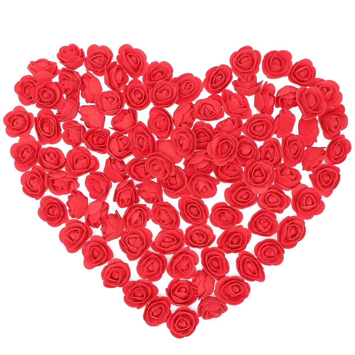 100 Pcs Artificial Rose Heads Soft Foam Lifelike Wedding Decor Fake Roses Reusable Event Flower DIY Craft
100 Pcs Artificial Rose Heads Soft Foam Lifelike Wedding Decor Fake Roses Reusable Event Flower DIY Craft