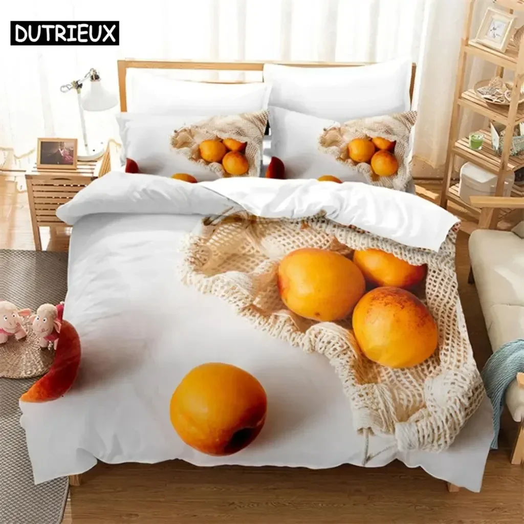 Summer Fruit Queen Bedding Set Duvet Cover Set Bedding Digital Printing Bed Linen King Size Duvet Cover Set
Summer Fruit Queen Bedding Set Duvet Cover Set Bedding Digital Printing Bed Linen King Size Duvet Cover Set