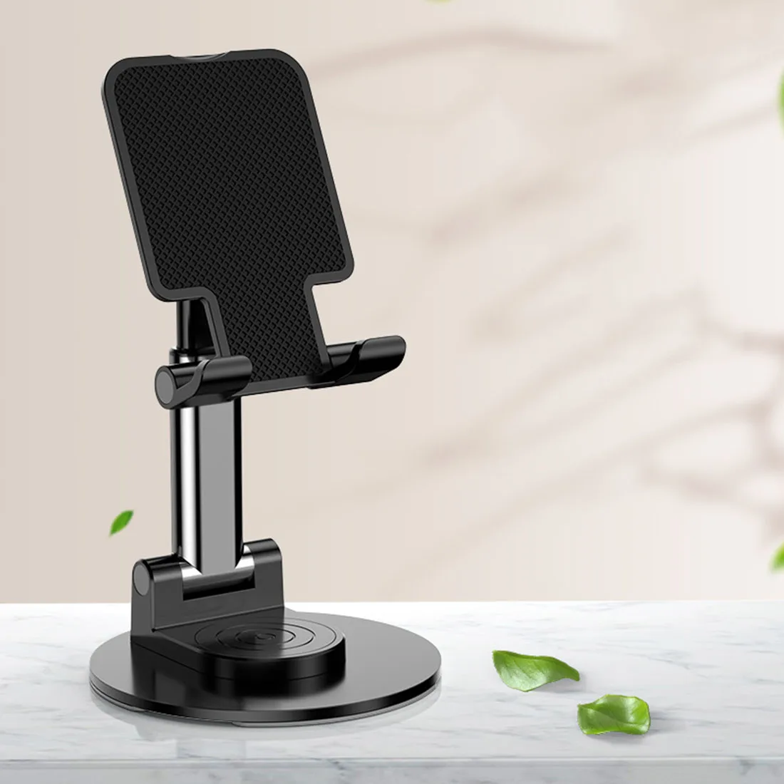 360° Rotating Adjustable Phone Stand for Desk Foldable Portable Holder for Home Office Use Accessories Portable Smartphone
360° Rotating Adjustable Phone Stand for Desk Foldable Portable Holder for Home Office Use Accessories Portable Smartphone