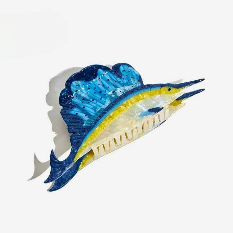 Jumbo Sailfish Hair Claw Clip
Jumbo Sailfish Hair Claw Clip