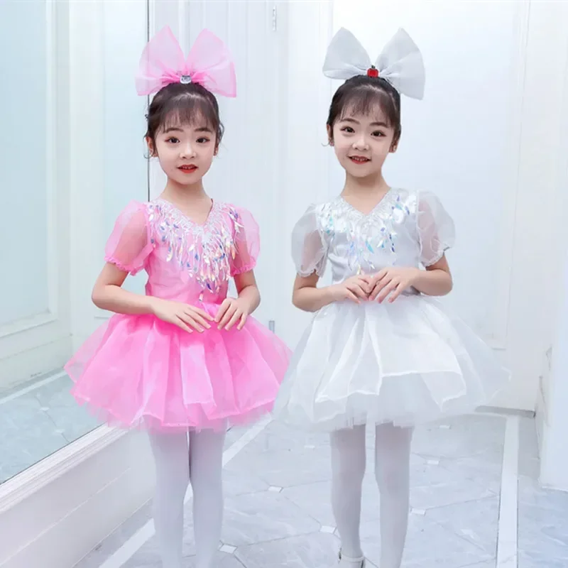 Girls Ballroom Dress For Children Girl Dance Dresses Kids Sequins Ballet Costumes For Girls Jazz Dance Girl Stage Dancewear
Girls Ballroom Dress For Children Girl Dance Dresses Kids Sequins Ballet Costumes For Girls Jazz Dance Girl Stage Dancewear