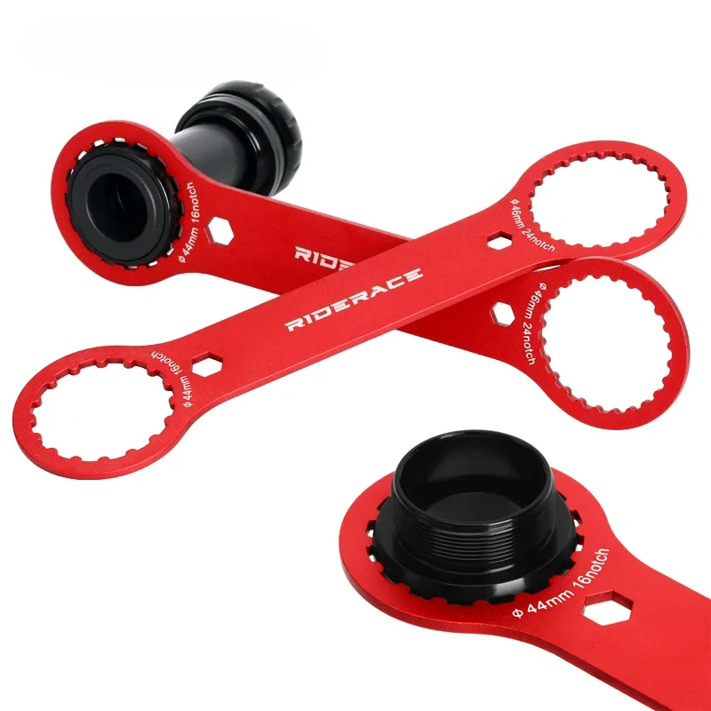 Bicycle Bottom Bracket Wrench Bike DUB BB Bottom Bracket Wrench Repair Tool 16/24 Notch 44 46mm For SRAM GXP SHIMANO BB51 52 IXF
Bicycle Bottom Bracket Wrench Bike DUB BB Bottom Bracket Wrench Repair Tool 16/24 Notch 44 46mm For SRAM GXP SHIMANO BB51 52 IXF