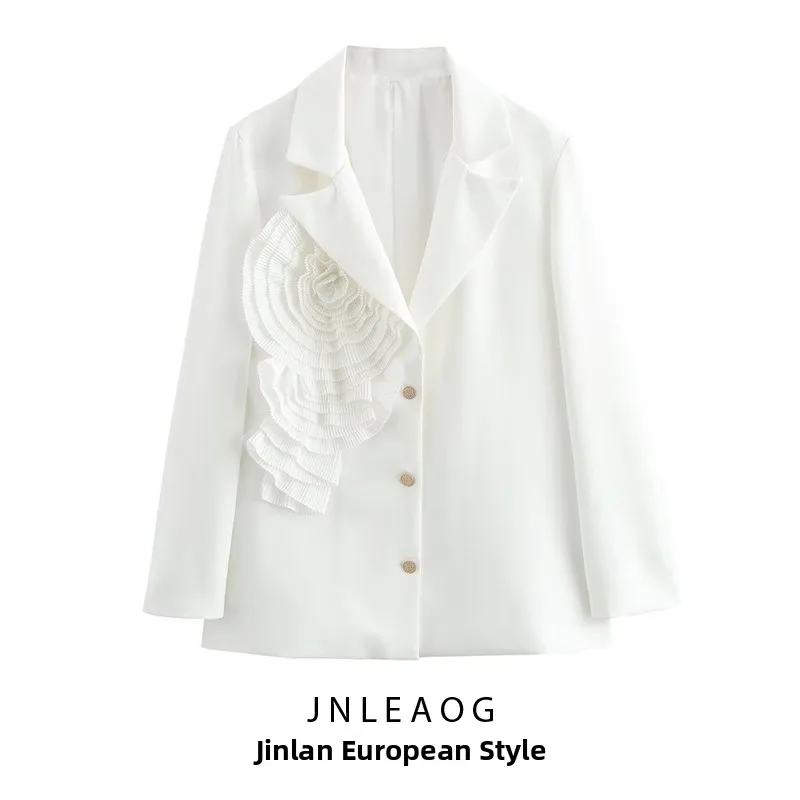 JNLEAOG, осенний новый женский длинный костюм-свек Jaet с цветочным декором, ветровой дизайн, свободный крой, полиэстер, повседневная мода
JNLEAOG, осенний новый женский длинный костюм-свек Jaet с цветочным декором, ветровой дизайн, свободный крой, полиэстер, повседневная мода