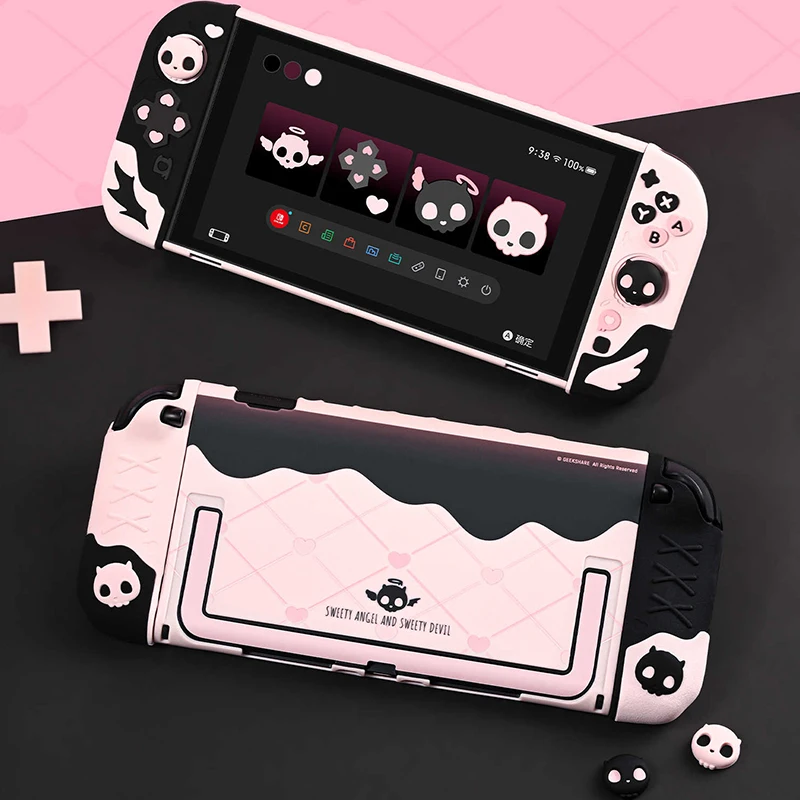 NS2 Sweet Skull Hard Back Case Shell Protector For Nintendo Switch 2 Joy-Con Controller Hand Grip Buttons Silicone Full Cover
NS2 Sweet Skull Hard Back Case Shell Protector For Nintendo Switch 2 Joy-Con Controller Hand Grip Buttons Silicone Full Cover
