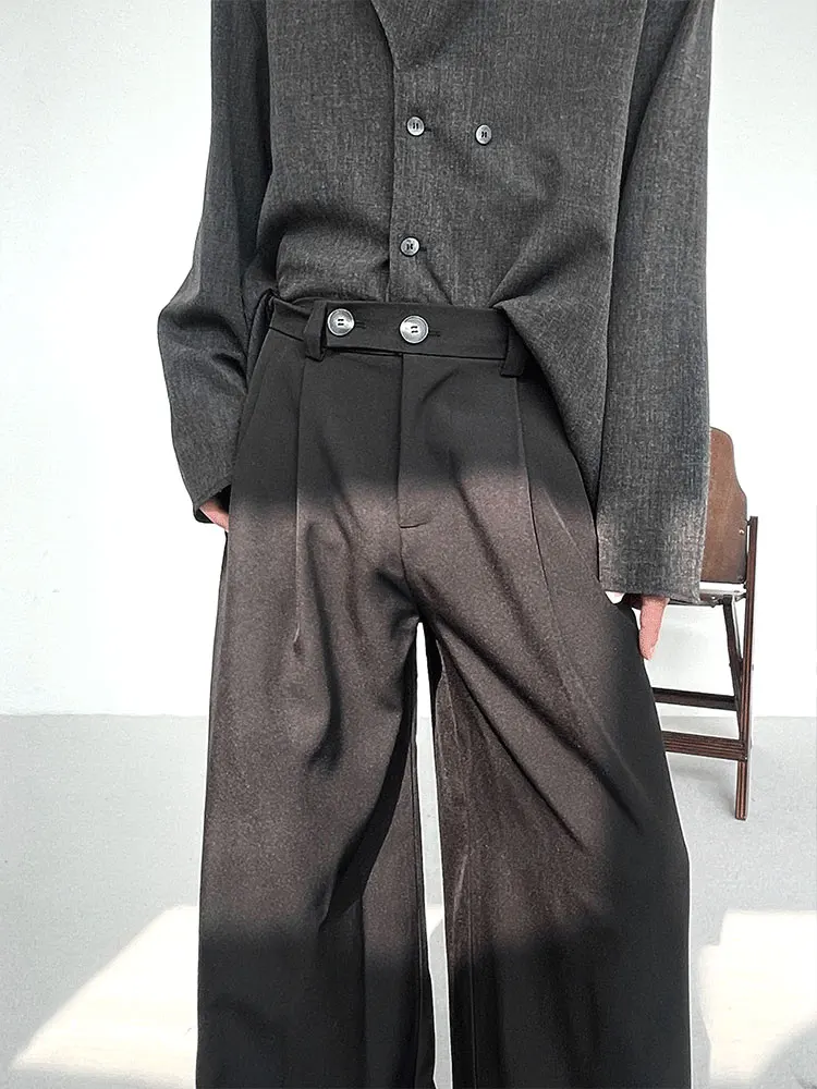 BKYC Minimalist Neutral Pure Color West Pants Design Sensation Drape Waist Inward Straight Casual Long Trousers Men Women
BKYC Minimalist Neutral Pure Color West Pants Design Sensation Drape Waist Inward Straight Casual Long Trousers Men Women