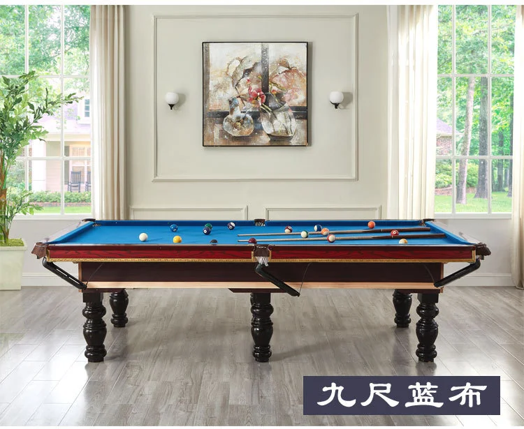 9ft Billiard table home adult standard American black 8 billiard table billiard table
9ft Billiard table home adult standard American black 8 billiard table billiard table