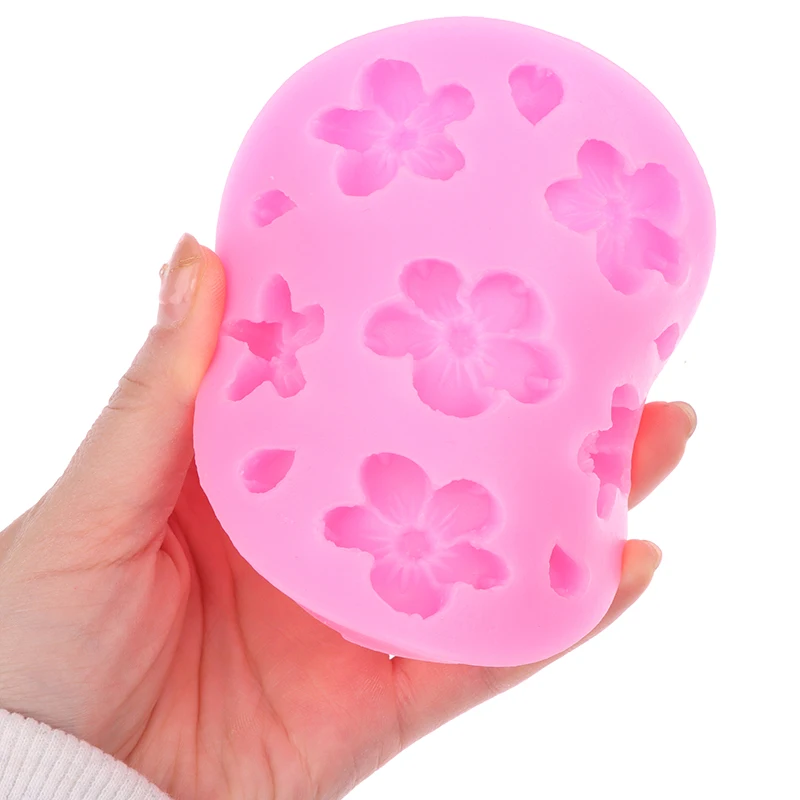 3D Cherry Blossom Silicone Mold ‑Shaped DIY Baking Tool Fondant Chocolate Jelly Cake Decor Mold for Clay Plaster Crafts
3D Cherry Blossom Silicone Mold ‑Shaped DIY Baking Tool Fondant Chocolate Jelly Cake Decor Mold for Clay Plaster Crafts