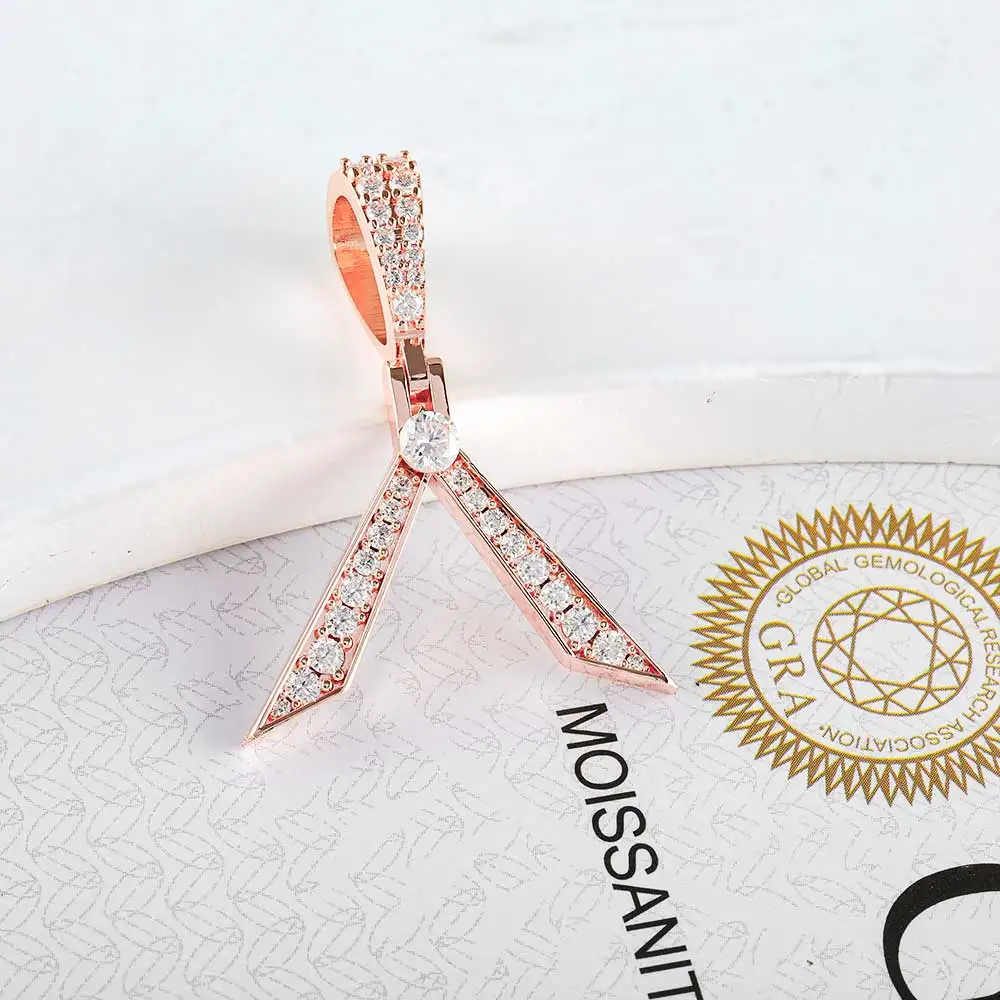 ESKEEM Personalized Custom Logo Charm Moissanite Pendant Necklace Iced Out with Rose Gold Plated Brass 1 Inch Size Pendant
ESKEEM Personalized Custom Logo Charm Moissanite Pendant Necklace Iced Out with Rose Gold Plated Brass 1 Inch Size Pendant