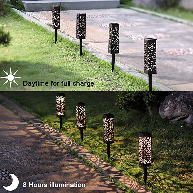 Outdoor Hollow Lawn Lamp Battery Sunlight Street Lantern Outside Lights for Garden Home Courtyard Yard Decor Solar Led Light
Outdoor Hollow Lawn Lamp Battery Sunlight Street Lantern Outside Lights for Garden Home Courtyard Yard Decor Solar Led Light